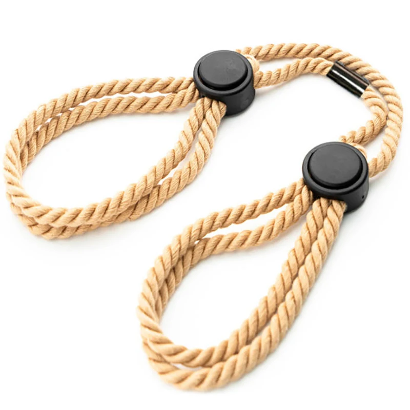 Sex Handcuff Hand Restraint Erotic Shackle Binds Sex Rope Slave Bondage Sexope Ankle Cuffs Backhandcuff Easy To Use Toy