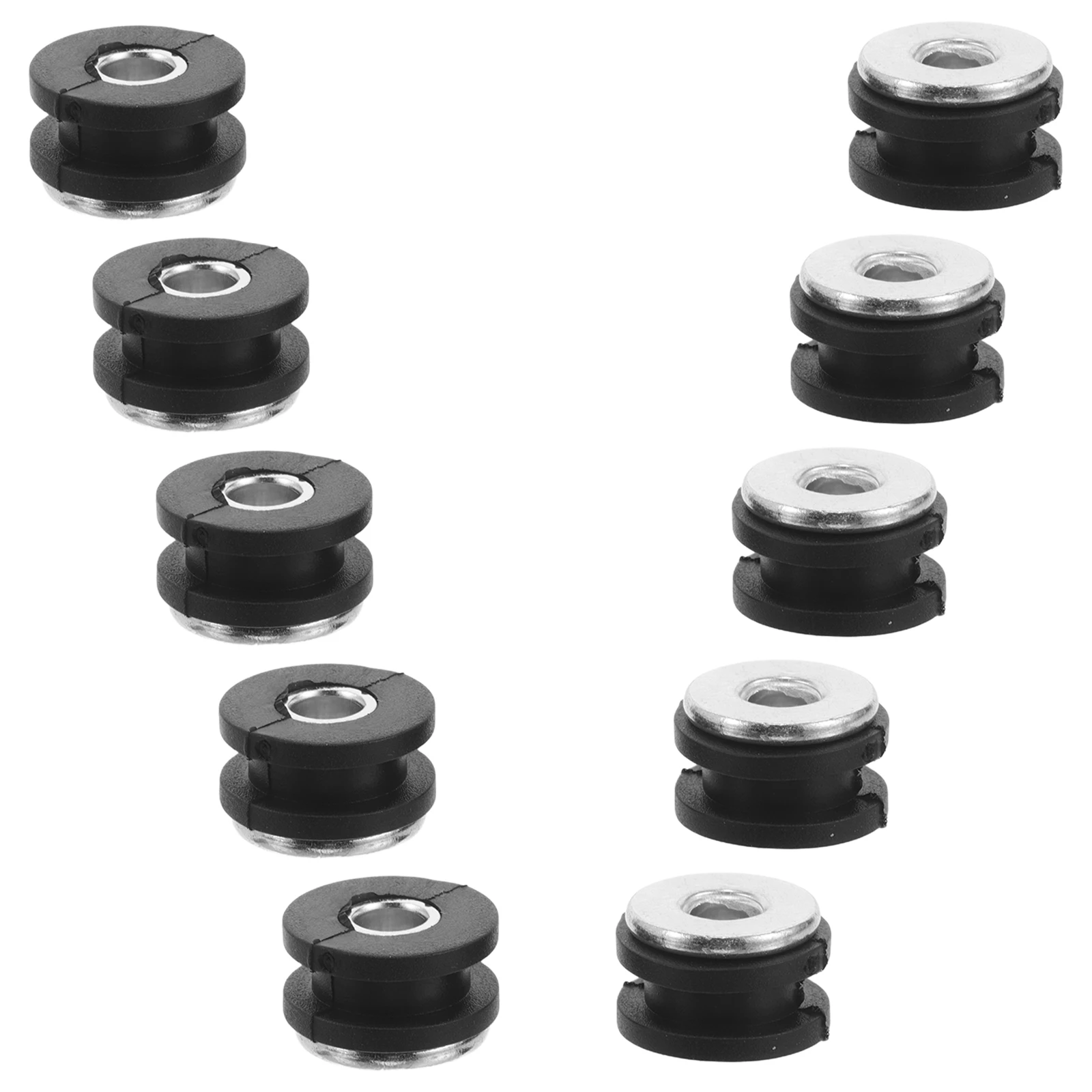 

10pcs Black Fairing Bolts Kit Rubber Gaskets Replacement Seal Durable Shockproof Motorcycle Parts Accessories For Fairing