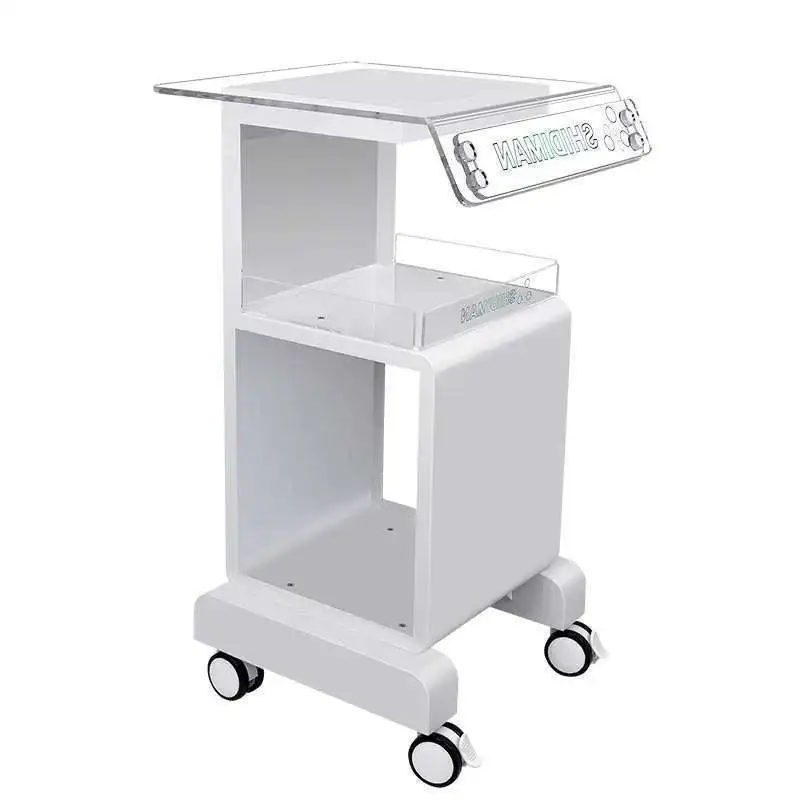 

Trolley Cart Manicure Support Aesthetic Auxiliary Wheels Storage Car Beauty Salon Hairdresser Rollers Professional Household