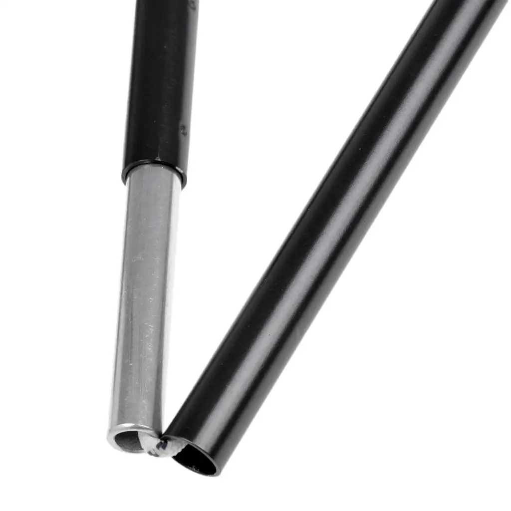 Aluminum Tent Pole 360cm 8.5mm Lightweight Frame Replacement Rod for Camping Hiking Accessories