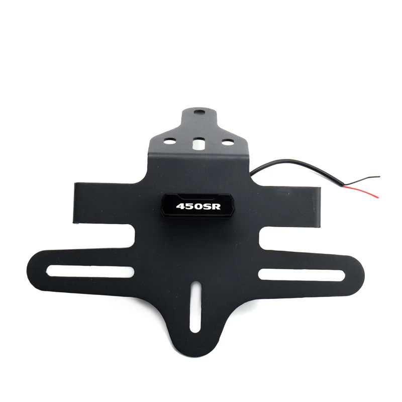 New CF450SR License Plate Holder Motorcycle Tail Tidy For CFMOTO 450SS 450SR SS 250SR CF450NK adjustable Short number plate hol