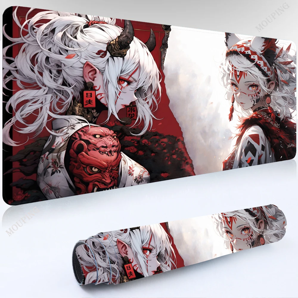 

Mousepad Laptop Office Desk Anime Mouse Mats Kawaii Gaming Pad on The Table Setup Gamer Accessories Keyboard Mouse Rug Carpet