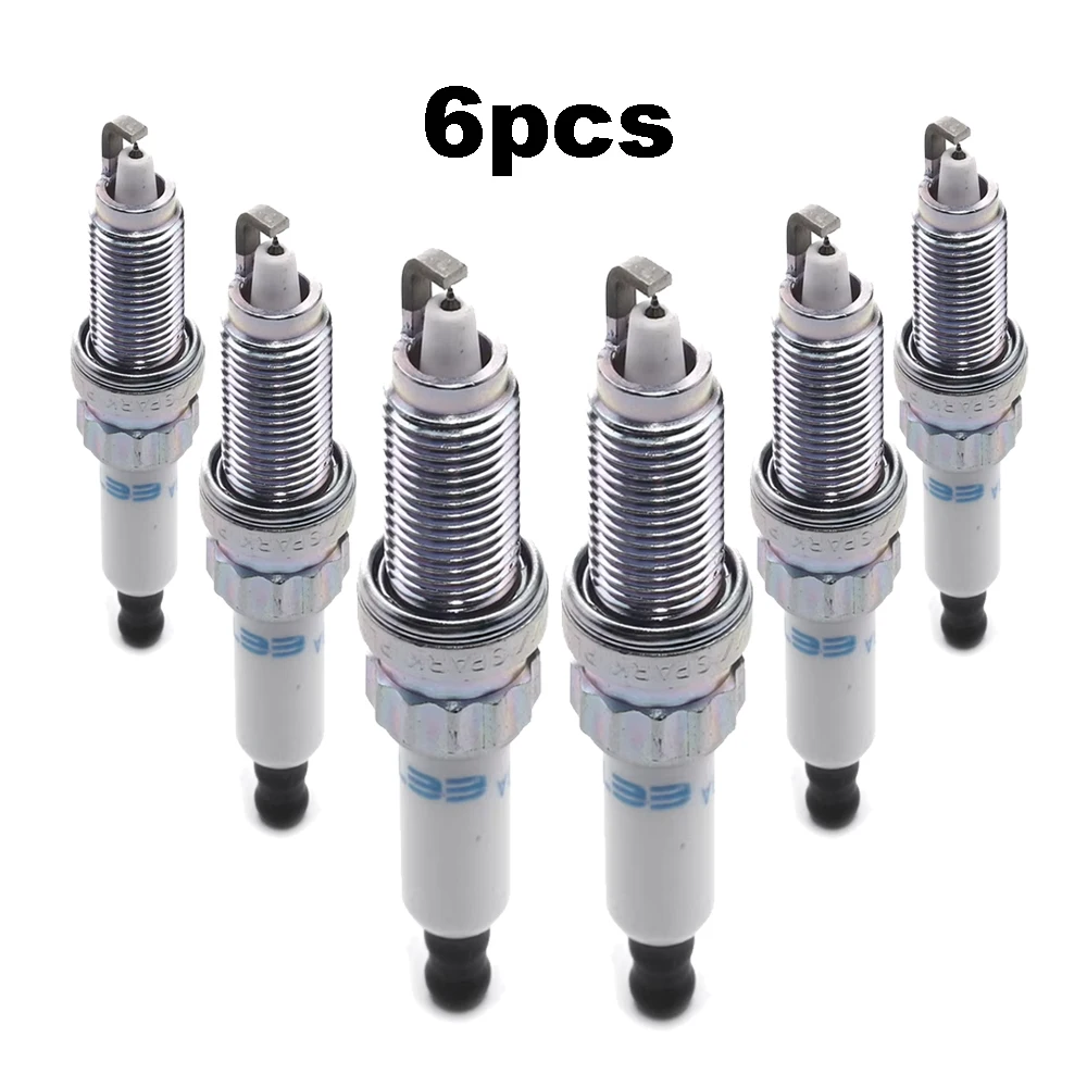 

6 шт. свечи зажигания для BMW E90 E92 E93 325i 330i 335i 2006 F10 F11 523i 530i E60 2007-2010 3.0L N54B30A N53B30A аксессуары для двигателя