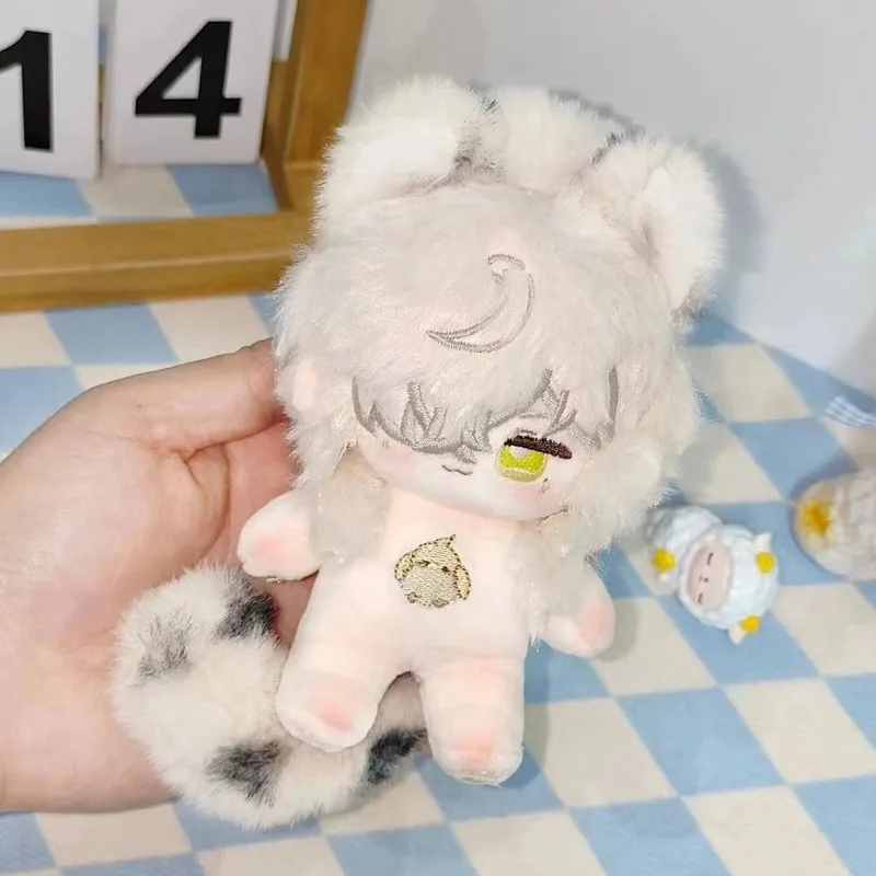 

Аниме Honkai: Star Rail Jing Yuan 10 см, милая хлопковая кукла, кулон, брелок для девочек, мягкие игрушки, студенческие плюшевые уши куклы, рождественский подарок