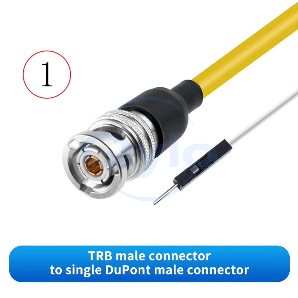 TRB to DuPont Triple Coaxial Test Adapter Cable TRC50-2 Low Noise TRB/DuPont (1 pcs)