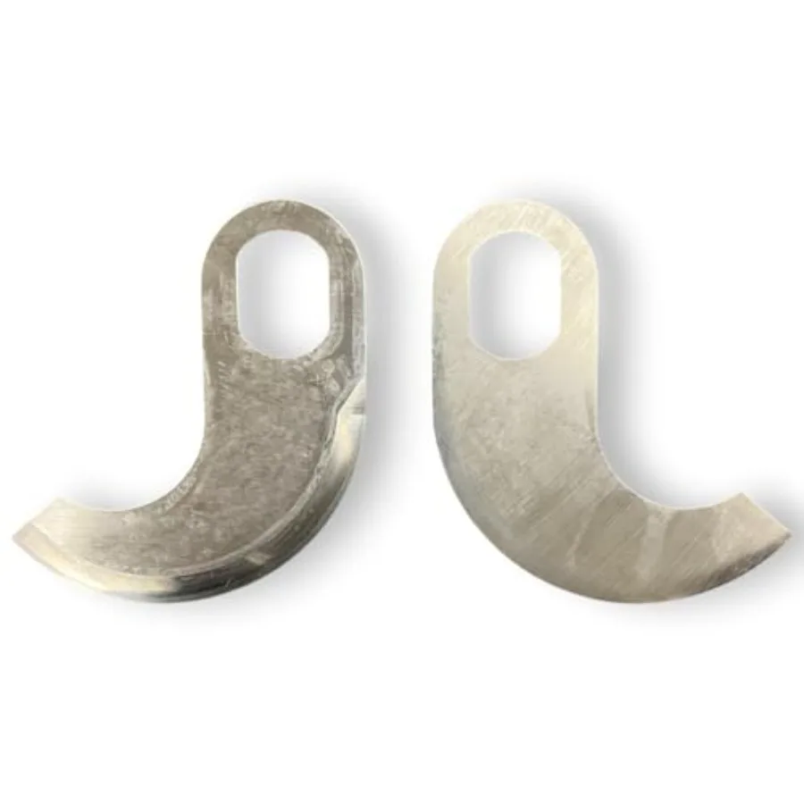 

ALFA HOB 84181D Replacement Food Cutter Buffalo Chopper Knives for 8186 and 84816 Series Food Cutters Stainless Steel Silver Sh