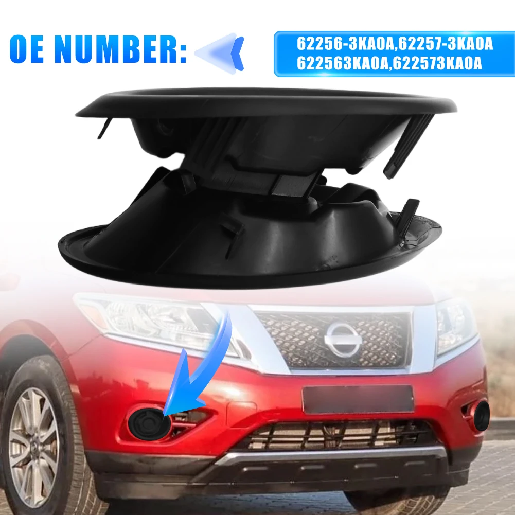 

Автомобильный передний правый + левый бампер водителя, противотуманная фара, лицевая панель для Nissan Pathfinder 2013-2016, автоаксессуары 62257-3KA0A