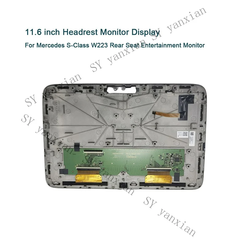 SY+ LS116T5LX01B Display For Mercedes Benz W223 W167 GLS EQS  S-Class Rear Seat TV