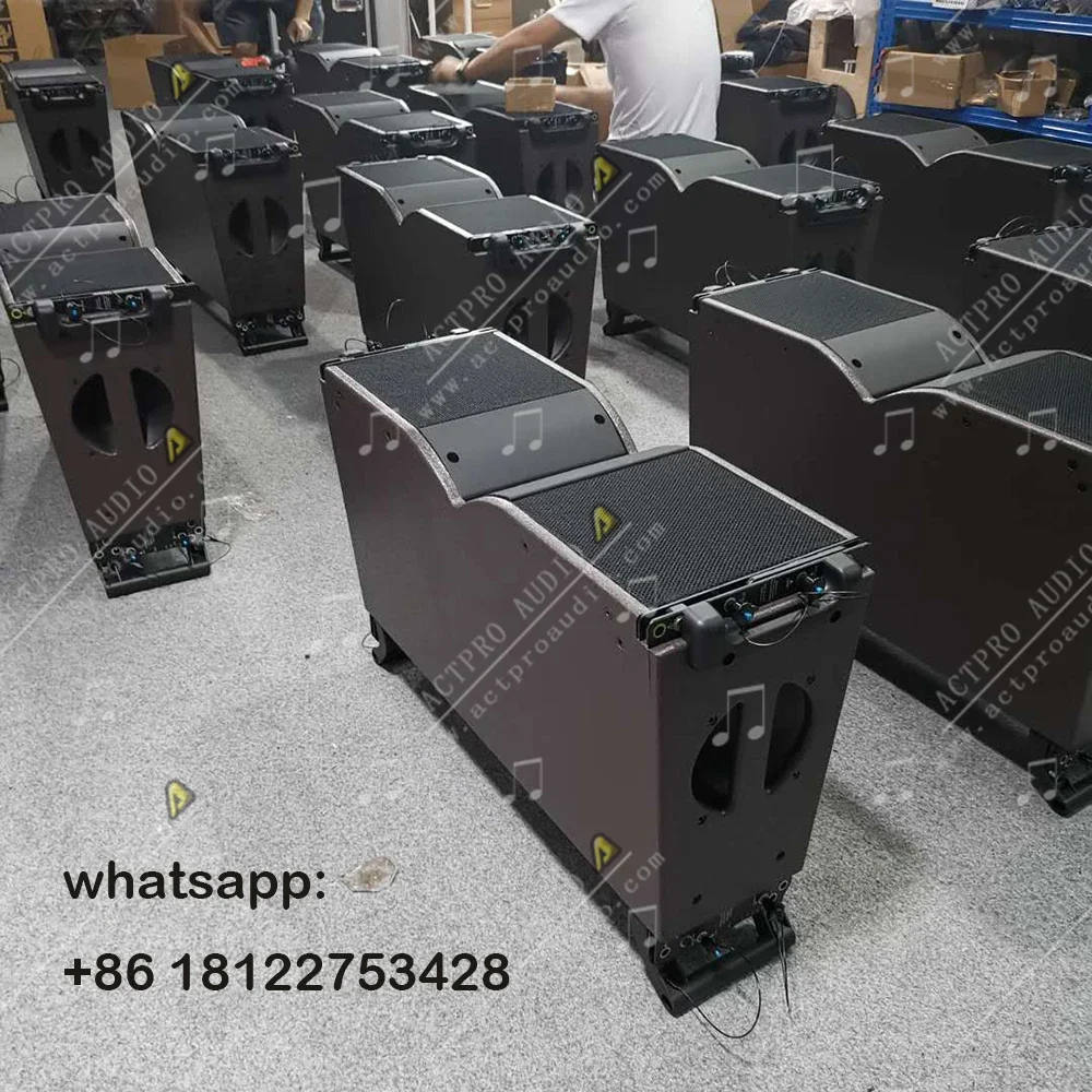 amplifier and speakers power Line array speaker KR208 with ks28 subwoofer speaker dual 18 inch clear sound system