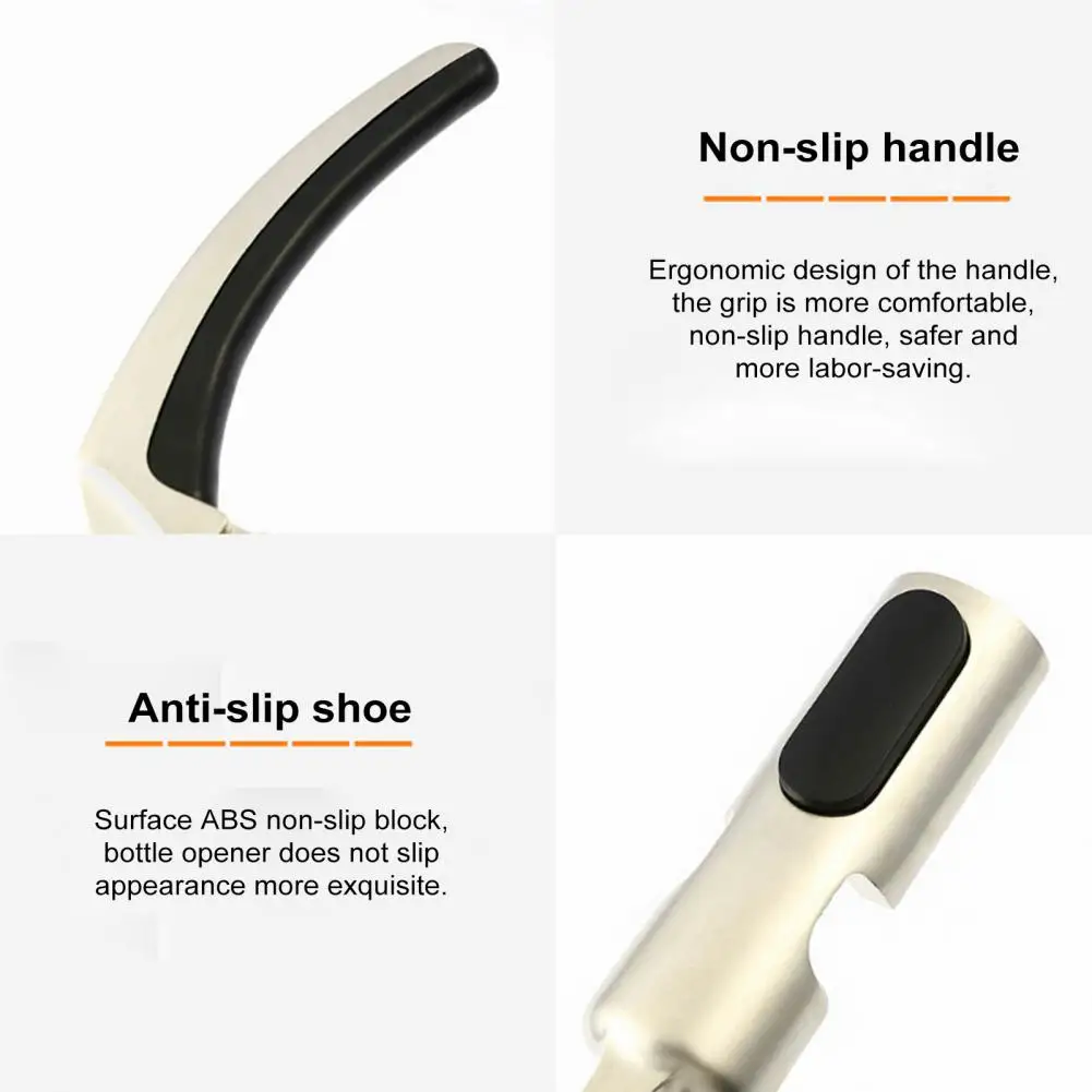 Wine Cork Puller Champagne Bottle Opener Cork Puller Sparkling Wine Cork Extractor Easy-to-use Wine Stopper Remover Tool