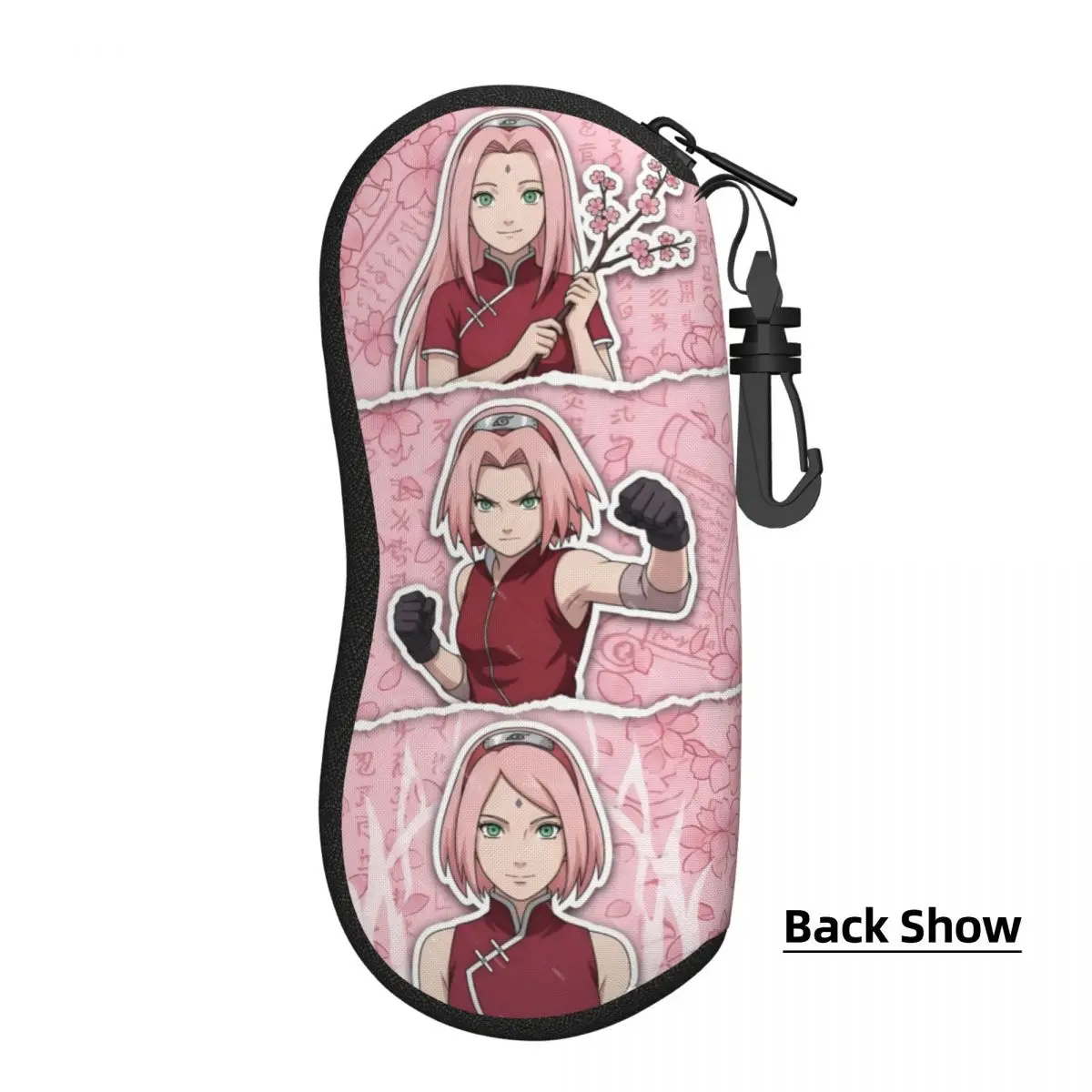Custom Anime S-Sakuraes H-Harunoes Eyeglass Glasses Case Women Men Soft Hot Sunglasses Protective Pouch