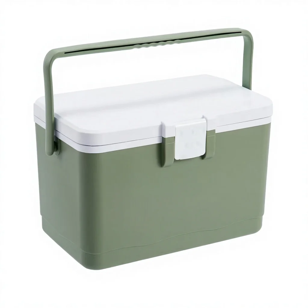 8L Portable Insulated Refrigerated Box Dustproof Moistureproof Camping Freezer Biological Incubator