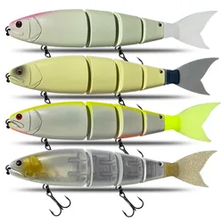 Fishing Lure Swimming Bait Jointed Floating/sinking Giant Hard Bait Section Lure For Big Bait Bass Pike Minnow Lure Size 245mm