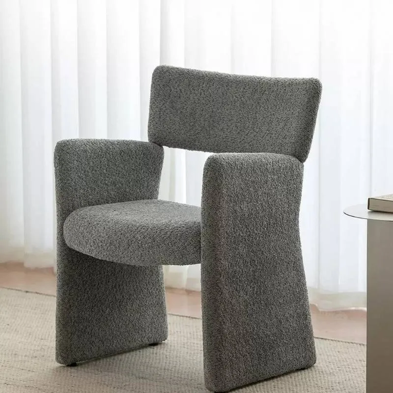 

Fabric Armrest Dining Chairs Designer Modern Office Accent Dining Chairs Vanity Conference Design Cadeiras De Jantar Furniture