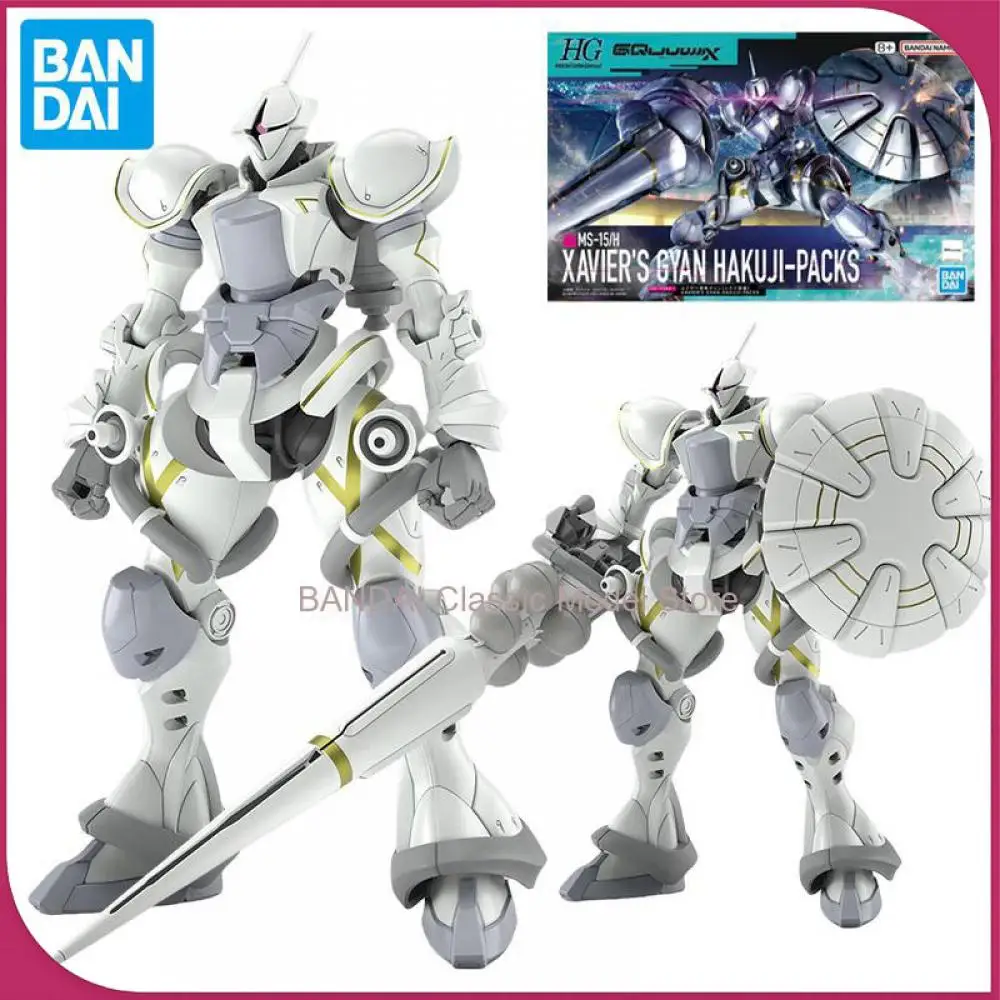 

Bandai Xavier Gyan Hakuji-Packs Фигурки HG Mobile Suit Gundam GQuuuuX Аниме Фигурки Совершенно новые на складе