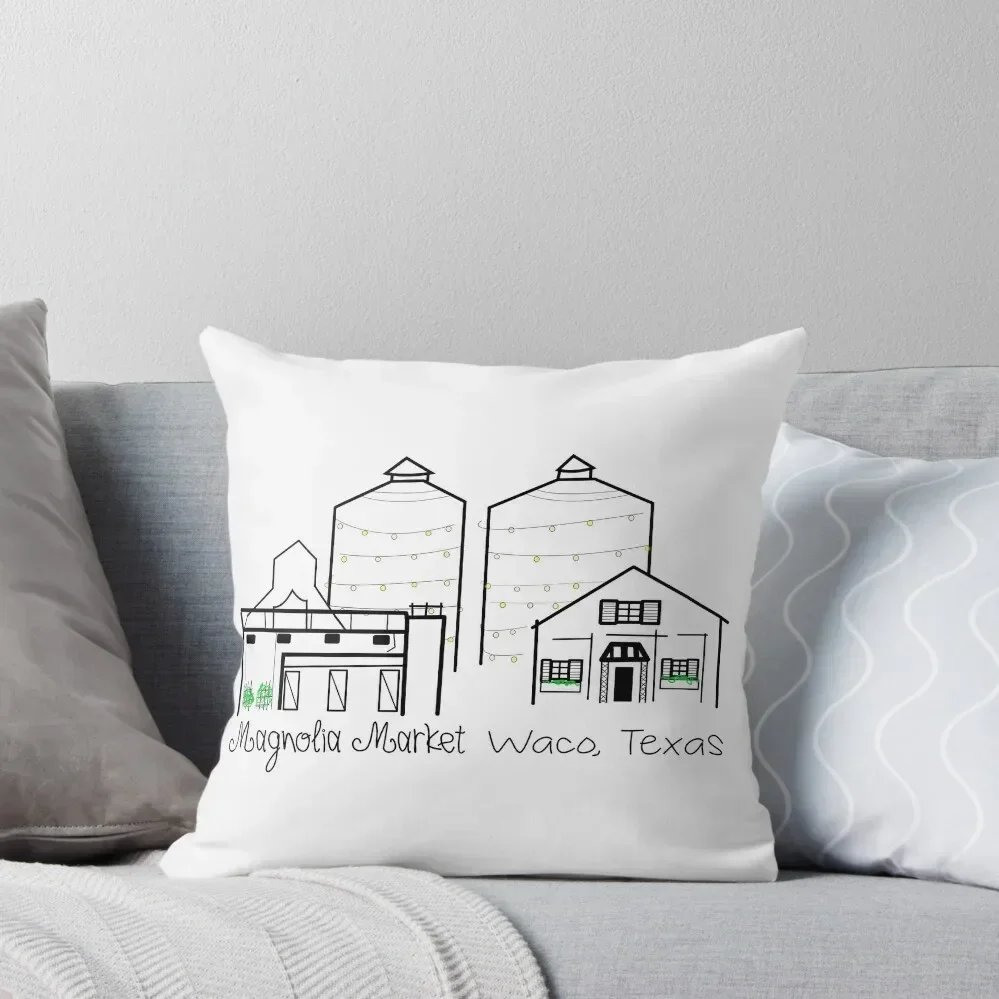 

Magnolia Market Waco, Texas Throw Pillow Christmas Cushion For Home Cushion Cover Luxury Cusions Cover pillow
