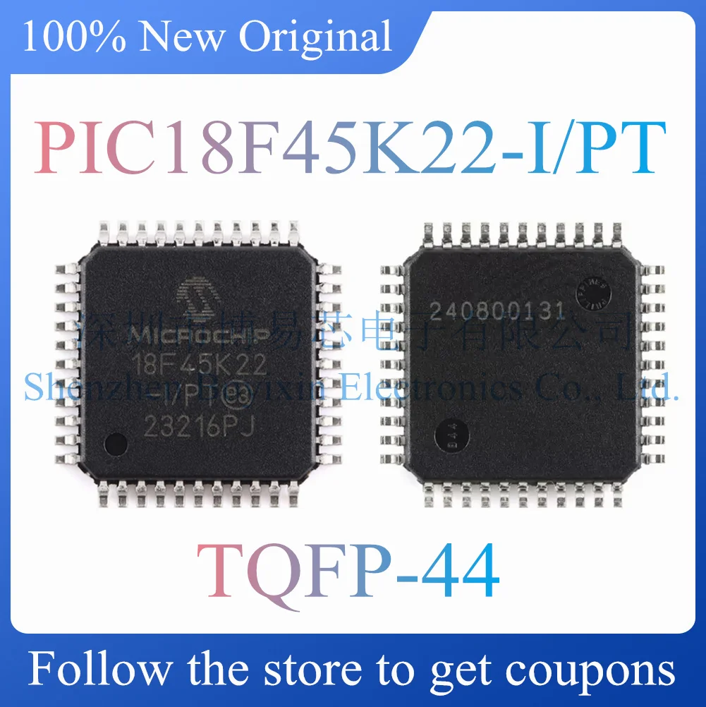 

NEW PIC18F45K22-I/PT Original Product TQFP-44