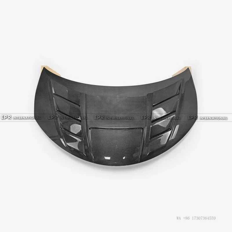 

Hot High-quality New for Type R FK2 TM 2015-2017 Carbon Fiber Front Hood with Clips Bolt-On