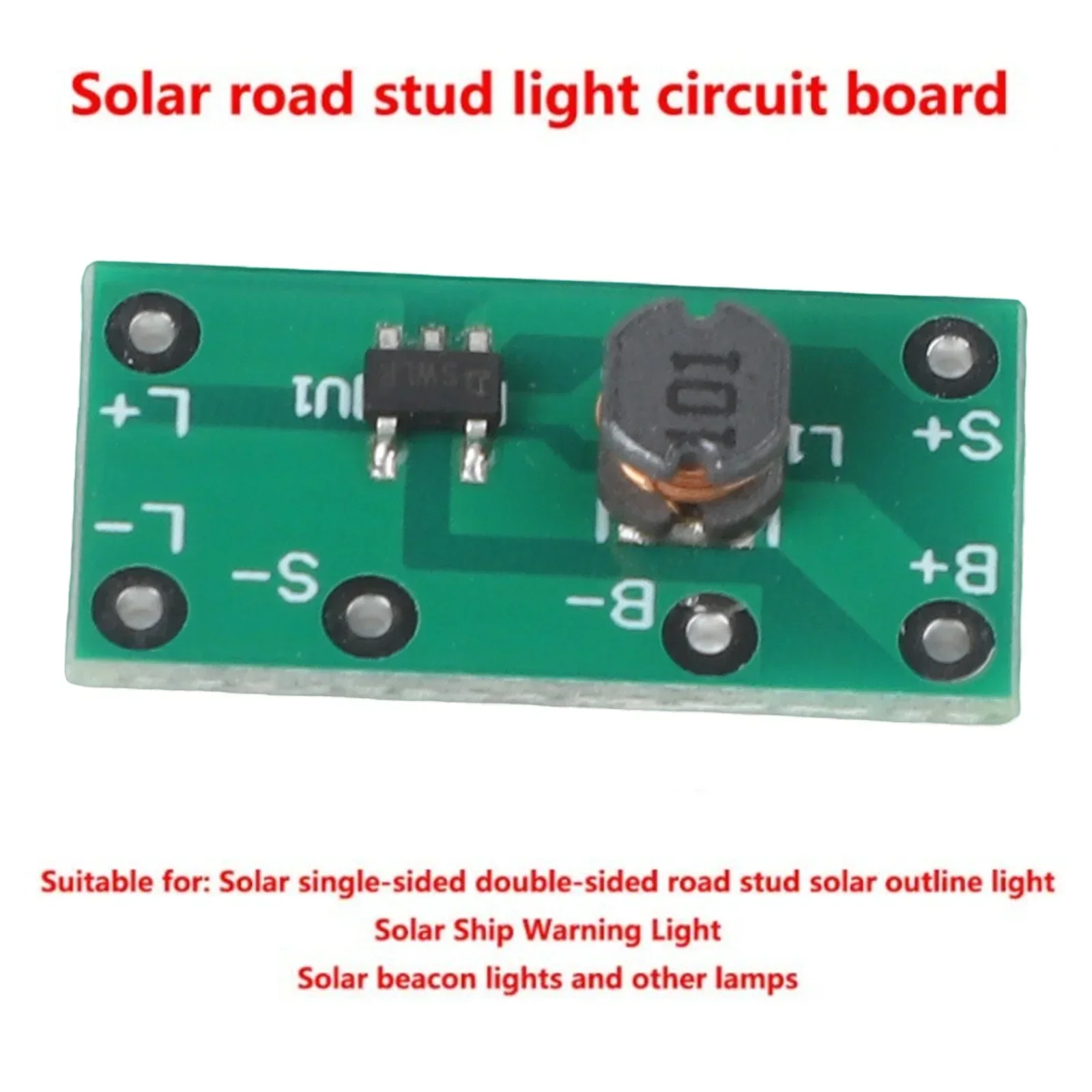 1PC 2V Solar Circuit Board 20*10mm 600mAh LED Driver For LED Lamp Beads Light Strings, Light-controlled Lawn Lamp Controller