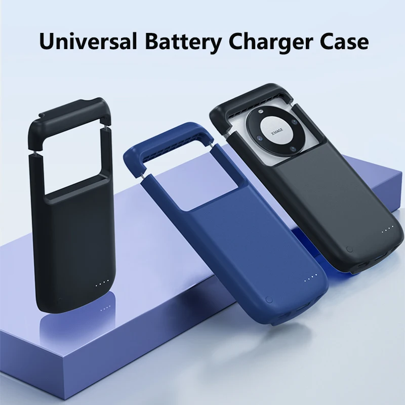 

10000mAh Universal Battery Charger Case for iPhone 16 Huawei Xiaomi 3.0A Fast Charging External Battery Power Bank Charger Case