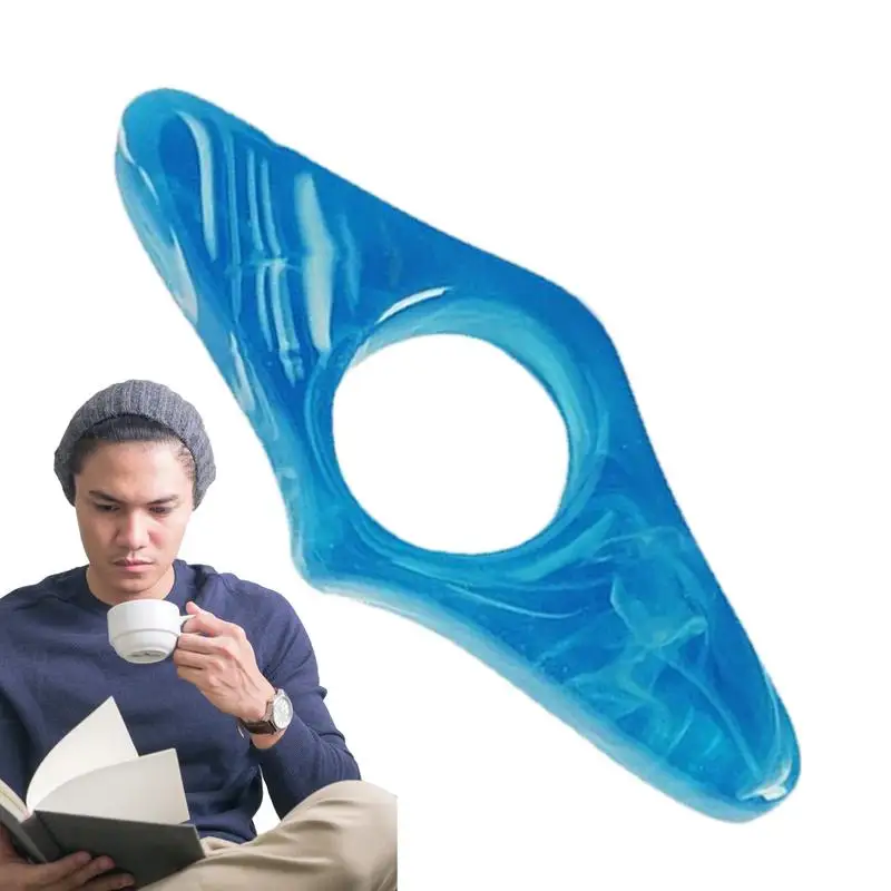 Abridor de livros e Bookmark Holder, Handcrafted Book Thumb Holder, Acessórios de leitura, Resina, Romance