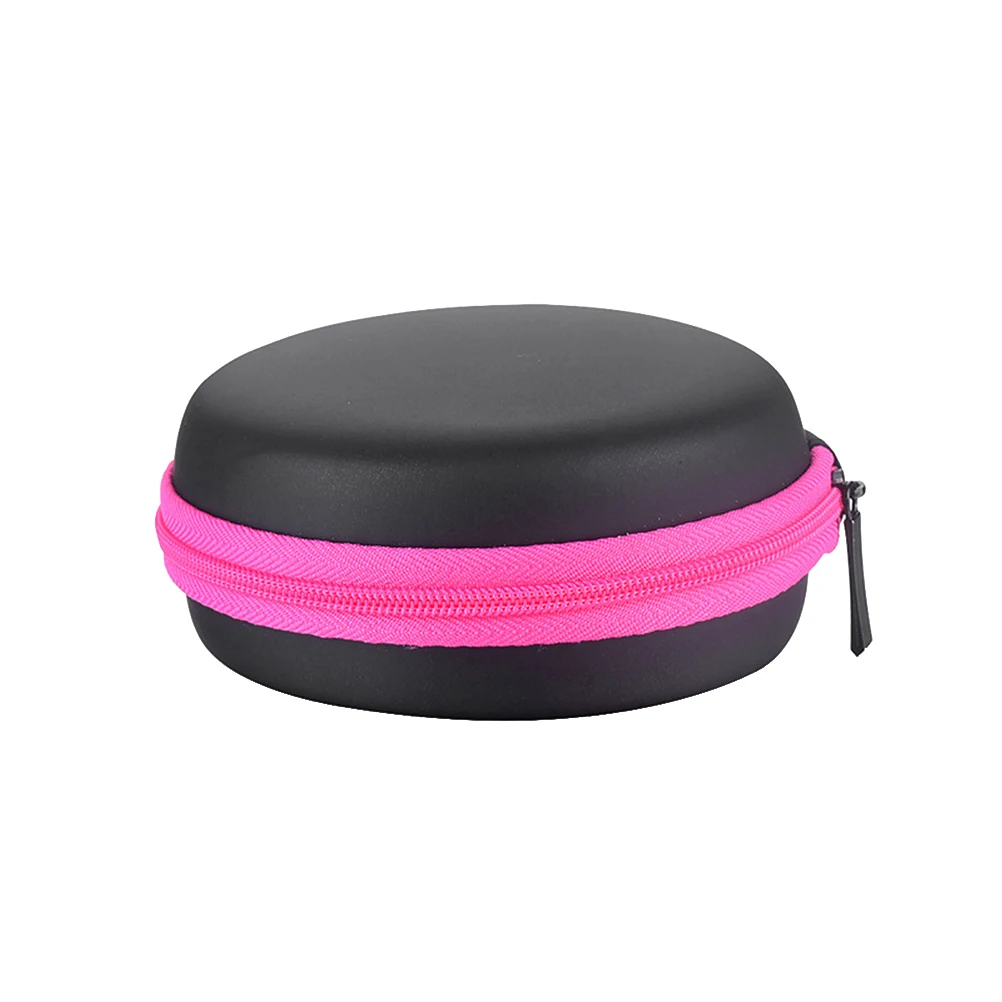

2 pcs EssentialOilStorageBag PortableShockproof MiniRoundTravelBoxes EVA PU Material 12Bottles 1ml 2ml OrganizerBrush