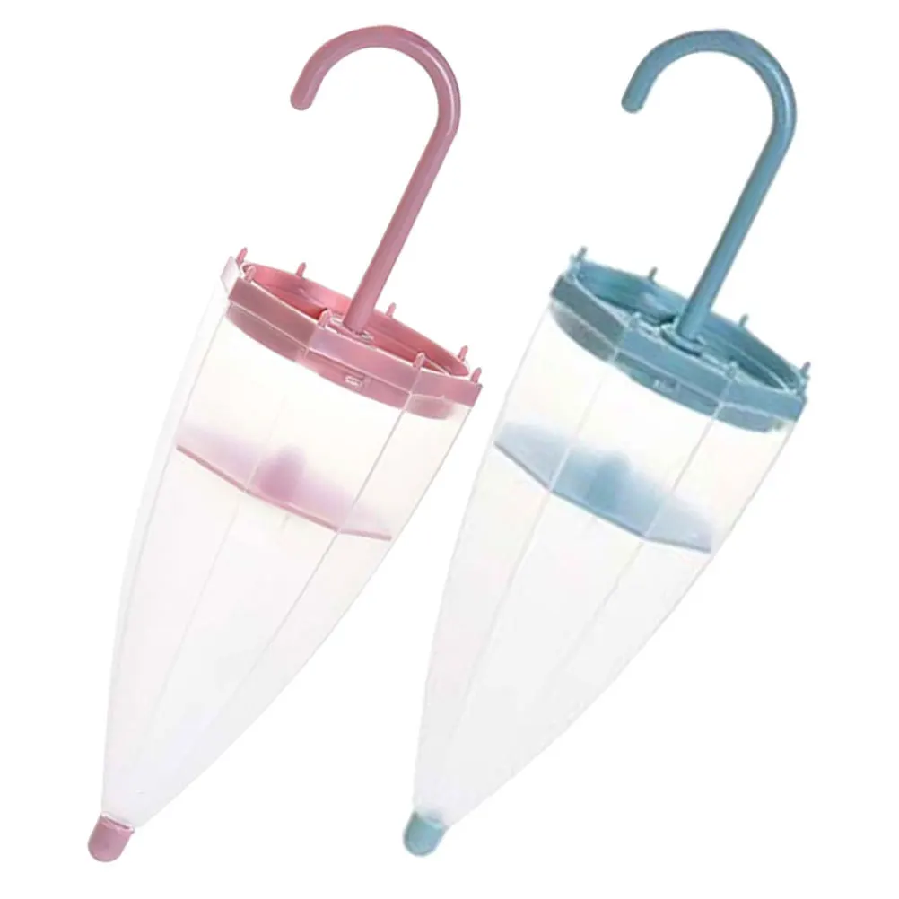 

2Pcs Reusable Moisture Absorber Holder for Home Closet with Umbrella Shaped Dehumidifier Box High Efficiency Humidity Absorbing