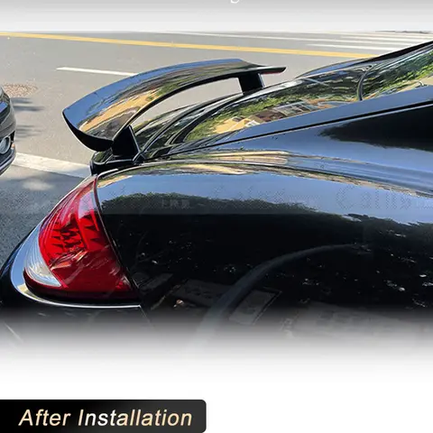 12 best sales porsche cayman 987 rear spoiler - №5