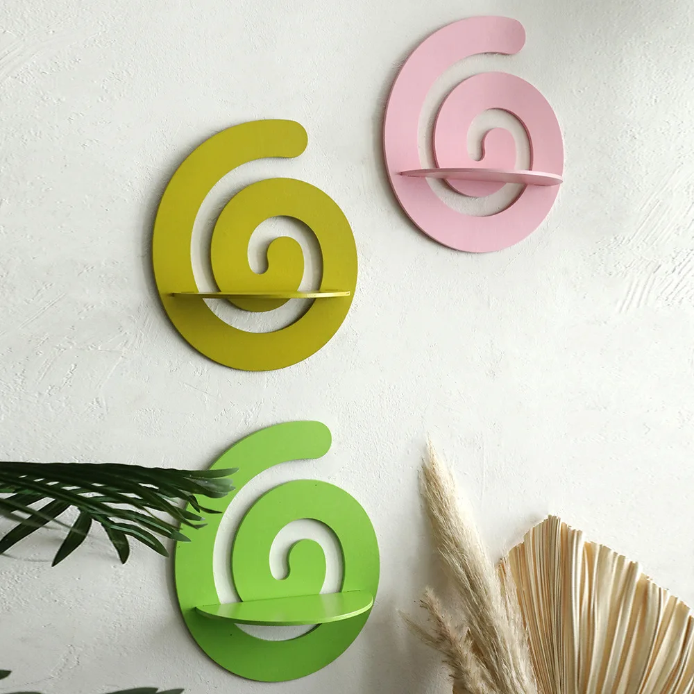 ديكور المنزل معلقة زخرفة أمازون عبر الحدود غير النظامية شكل جدار كريستال تخزين الرف بسيط BnB #4