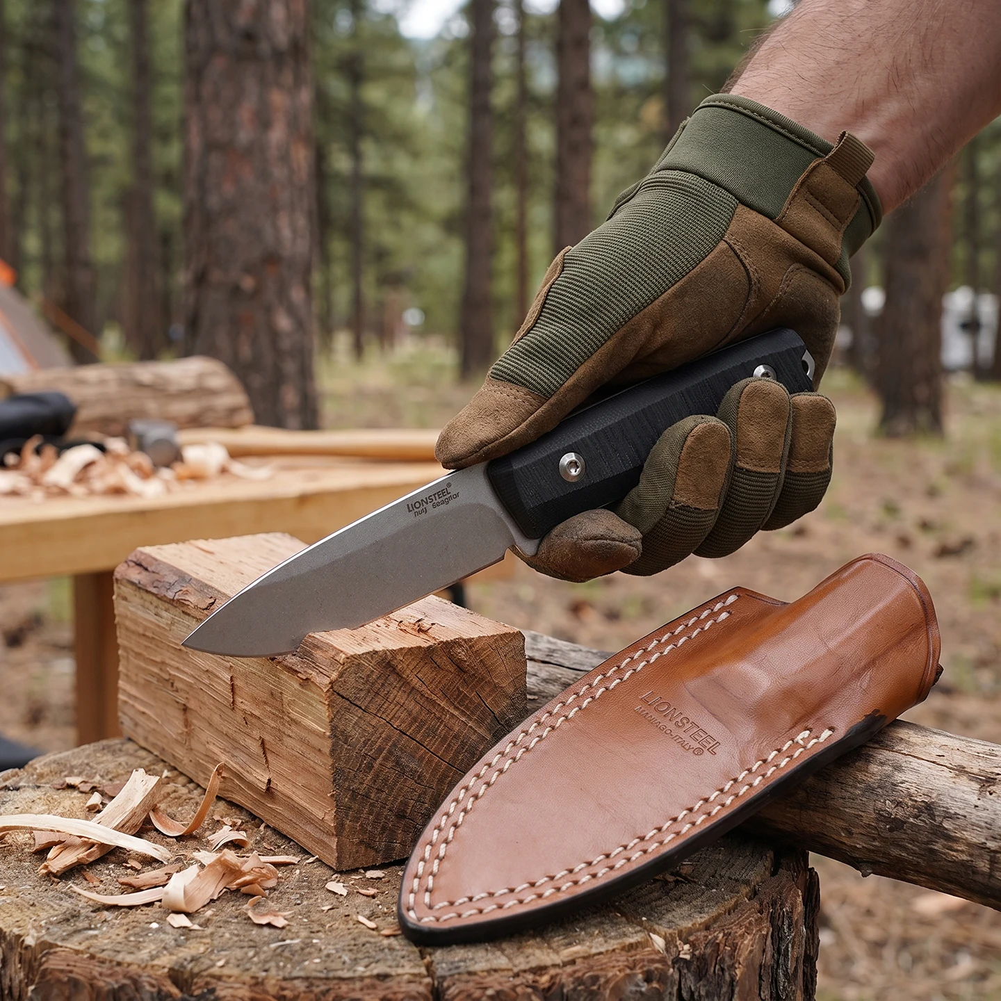 B40 Outdoor Utility Knife: A Compact, Multi-Functional Tool Designed for Rock Climbing and Hiking — Featuring a Durable G10 Hand