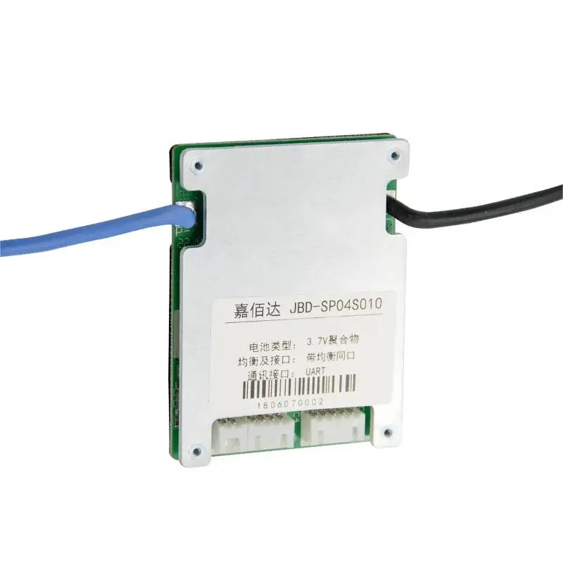 JIABAIDA-bateria de lítio esperta BMS, 12V, LiFePo4, 3S, Li-íon, 20A, 30A, 35A, corrente, JBD, BMS, BT, UART, equilíbrio RS485