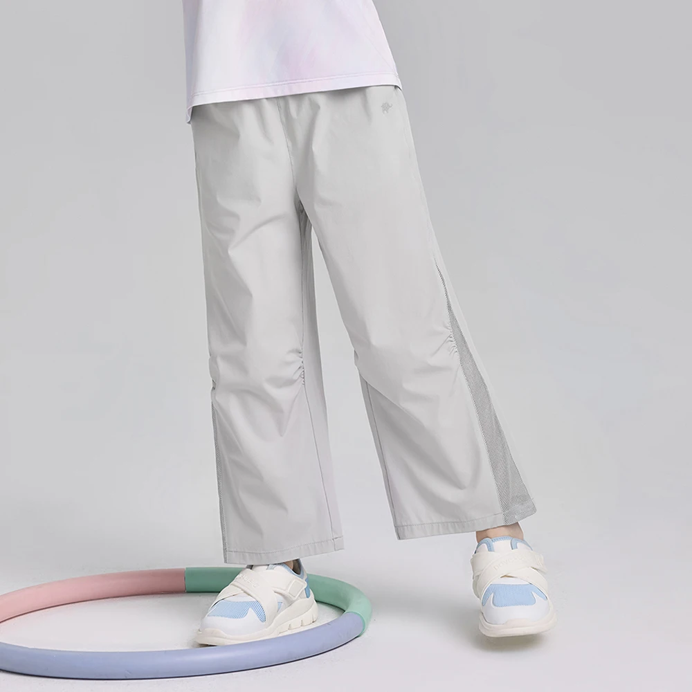 Dave Bella Children's Summer Mesh Pants Gilrs Boys 7-13 Years Dry-quick Cool Pants Casual Loose Outdoor Trousers DK2262508
