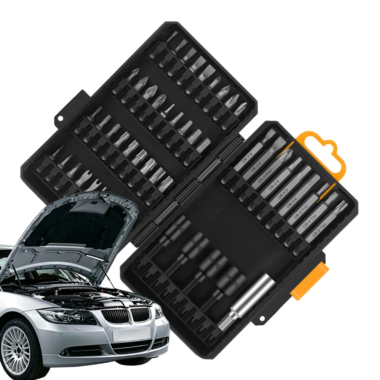 Screwdriver Bits Set 50 Pieces Precision Professional Drill Tips with Storage Case Driver Bits for Home Repair Electronics