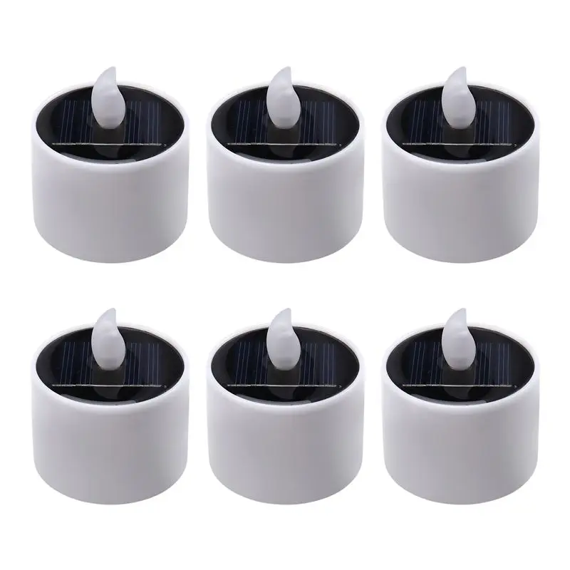 

Солнечная светодиодная лампа ABVT-Solar Candle: водонепроницаемая, без пламени, для вечеринок, сада, патио, декоративная.