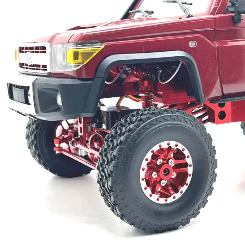 子供のための金属製オフロードクライミング車両,リモートコントロール,1:12スケール,4wd,シミュレーションrcモデル,おもちゃ,トヨタlc79