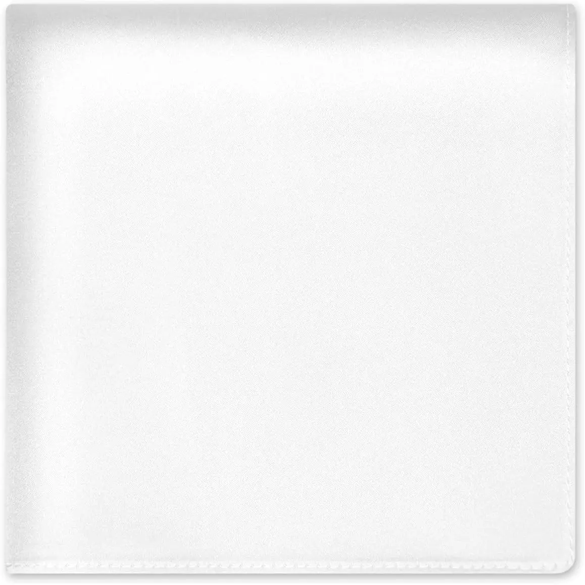 

Classic Solid Color 100% Pure Silk Pocket Square for Men, Handkerchief
