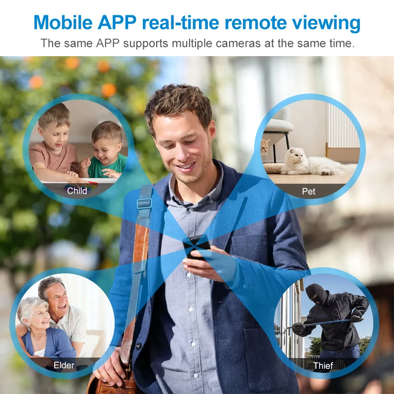 مراقبة الطفل واي فاي كاميرا صغيرة ركلة لحاف تذكير 1080P HD الأمن حماية السلامة مراقبة للرؤية الليلية كاميرا IP كاميرا