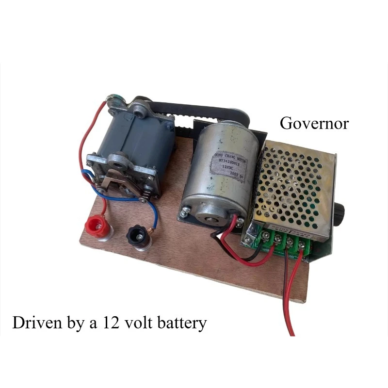 100-270V AC Belt-Driven Brushless Permanent Magnet Motor for Vintage Telephone Magneto Repair/Industrial Decor