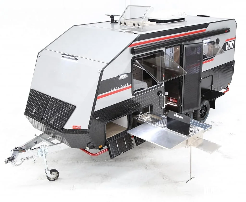 Customized Camping Kitchen Trailer Portable Outdoor Cooking 4x4 Off-road Towable Multi-functional Camp Kitchen