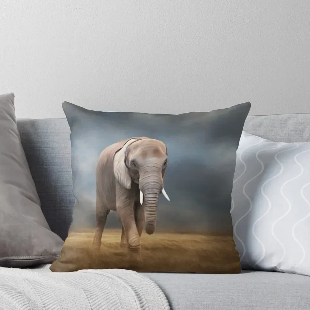 

Elephant tour Throw Pillow ornamental pillows Christmas Cushion For Home Sofa Covers For Living Room pillow