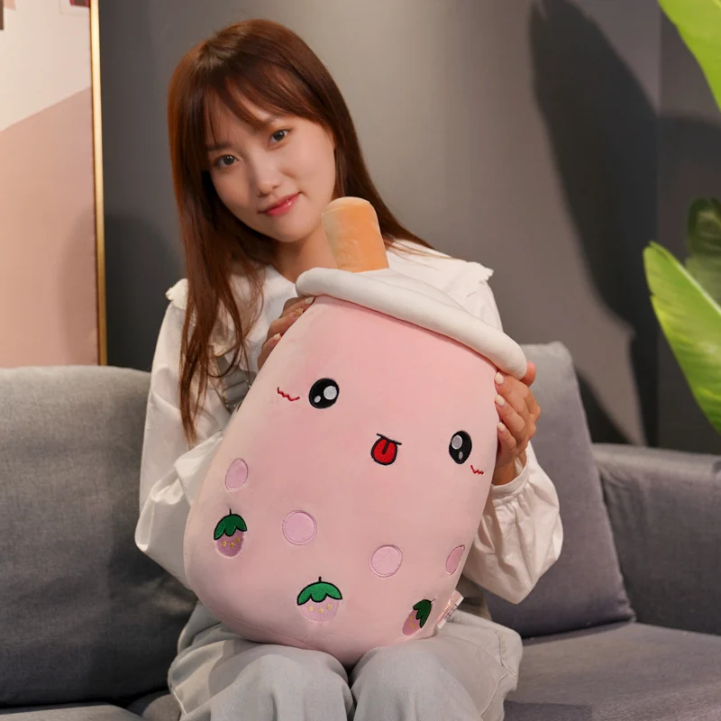 Milk Tea Style Throw Pillows  Cute Comfort Soft Can Be Placed Sofa Headstock Festivals For family friends For Decoration