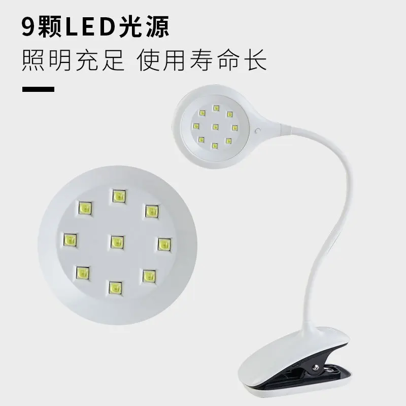 مصباح مكتبي مانيكير، مصباح محمول للعلاج بالضوء بالأشعة فوق البنفسجية، آلة مانيكير USB بمشبك، خبز أظافر منزلي ياباني