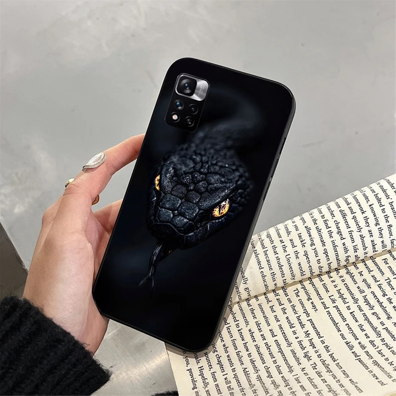 

Snake Art Carcasa Funda Phone Case For Xiaomi Redmi note 14 ProPlus 14 13 12 11 10 Pro 14S 12S 11S Redmi 14C 13C