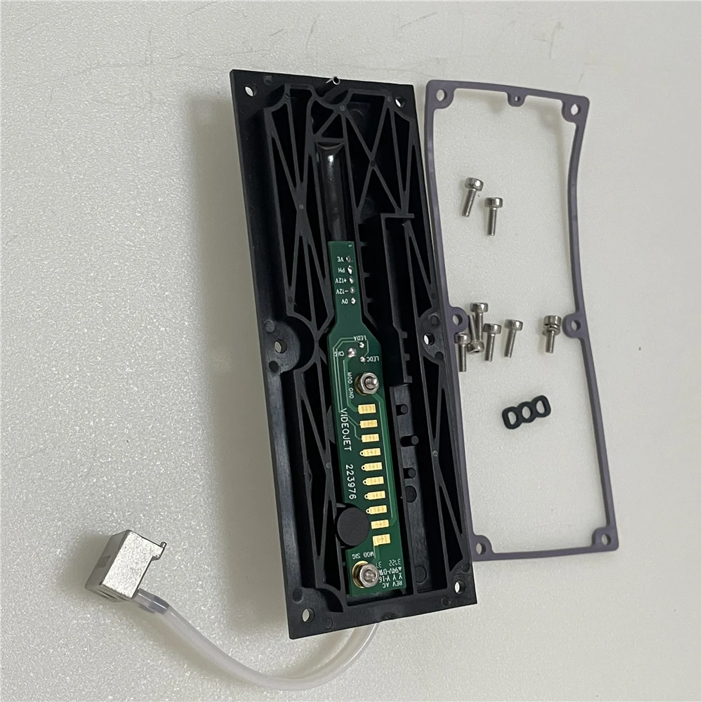 

Печатающая головка SP399658 90D, модуль сопла высокой точности 60 мкм FG для системы CIJ, новое состояние, совместима с сольвентными чернилами