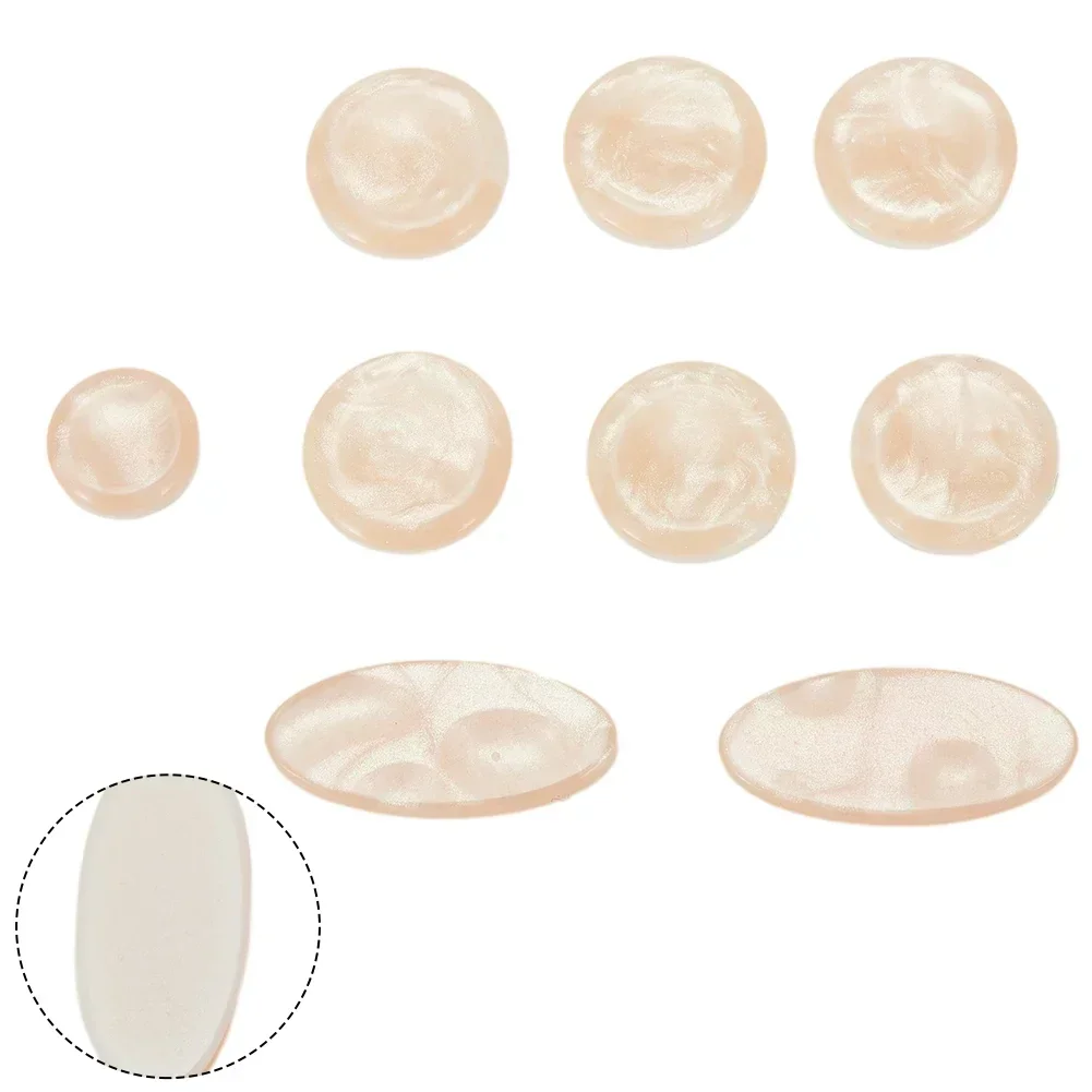 Part Saxophone Key Buttons Inlays Beige Big Round Blue Brown Small Round For Soprano For Tenor Saxophones For Alto