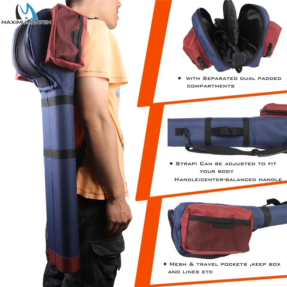 Funda para caña de pesca con mosca MAXCATCH en tubo rígido - imagen 4