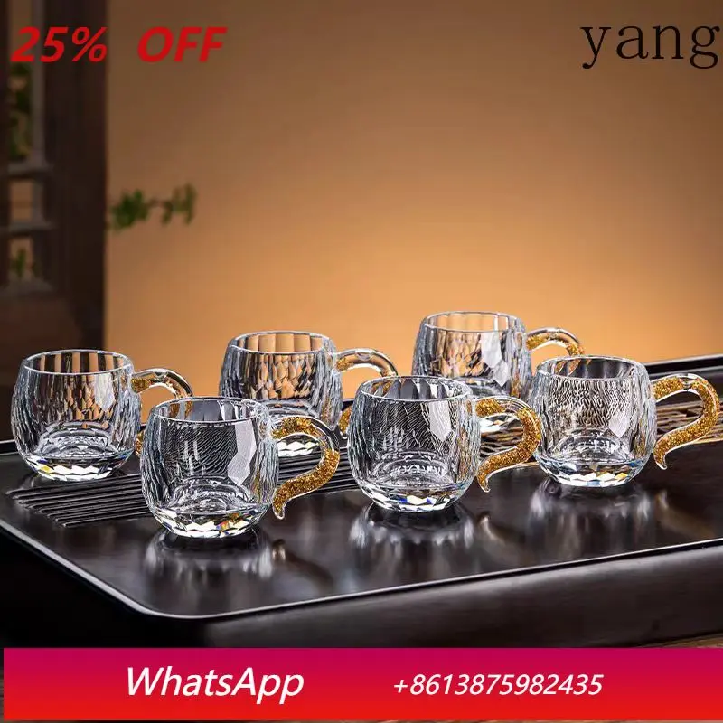 

Новая прозрачная чашка для заваривания чая Jinbo Home Master из высокопрочного боросиликатного стекла, простая и стильная.