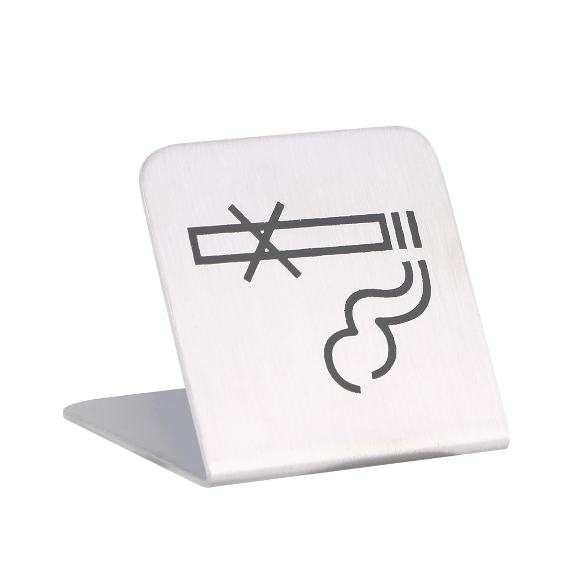 No Smoking Sign Zigarette Tabletop Zelte Desktop Home Office Warning Freistehend