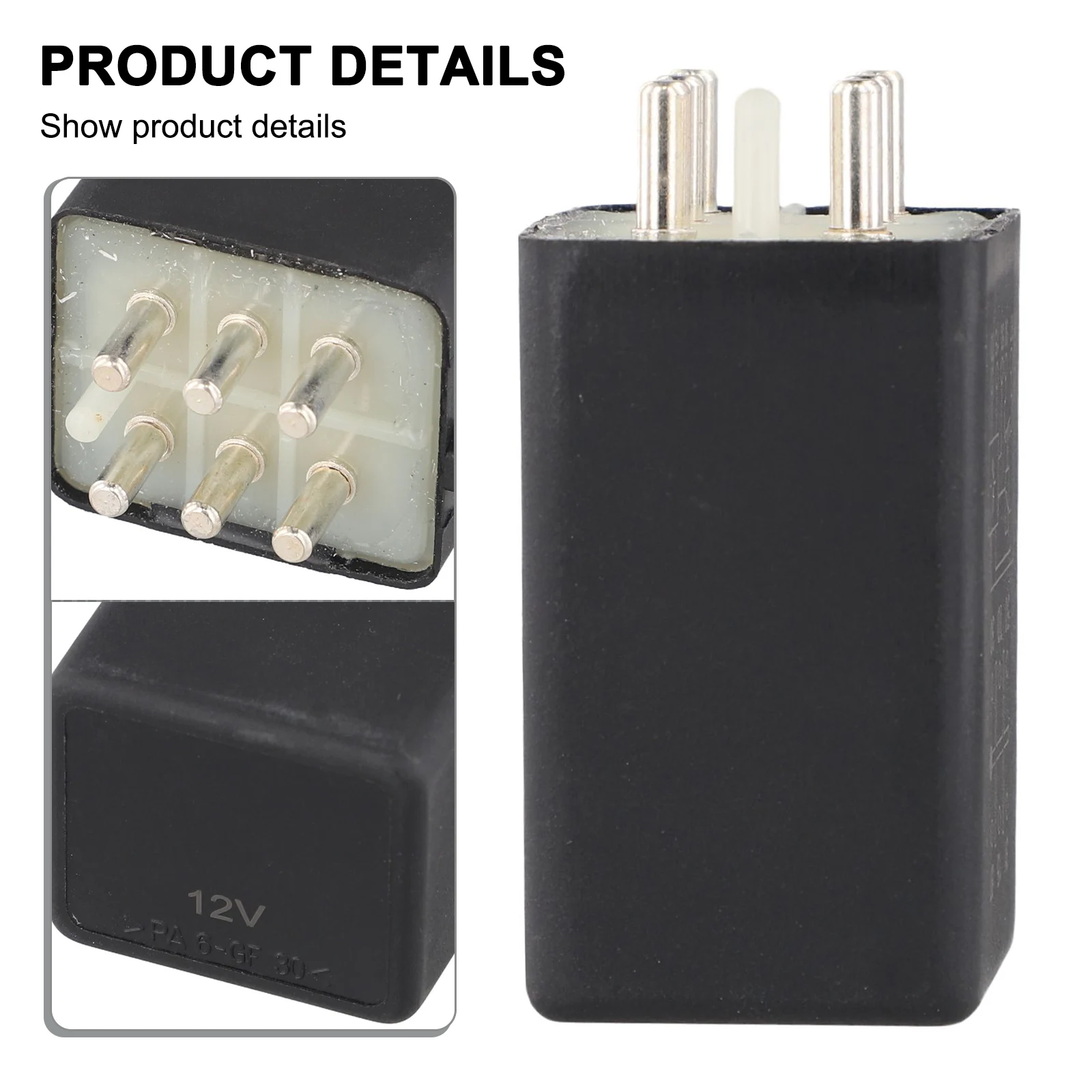 

0015450705 0015450505 Fuel Pump Relay Fuel Pump Relay Black Oil Pump Relay Accessories Black For Mercedes-Benz