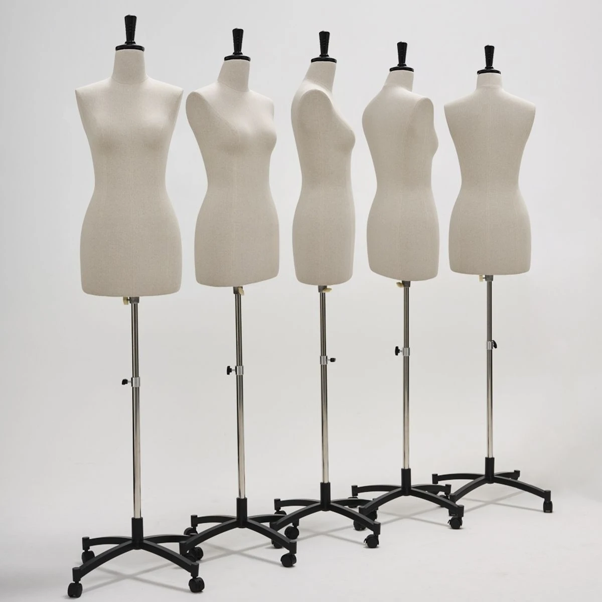 Women's upper body model national standard professional diagonal needle vertical cutting platform